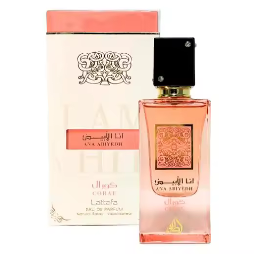 Perfume Árabe de Lujo: Lattafa Ana Abiyedh Coral – La Esencia Sofisticada del Oriente - 1