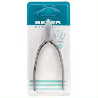 Beter Alicates Manicura De Uñas Superpuesto Inoxidable, 1 Ud - 1