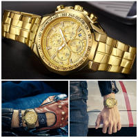 Reloj De Pulsera Deportivo De Lujo Para Hombre WWOOR 2024 Marca Top En Negro Acero Inoxidable Cronógrafo Cuarzo Reloj Masculino Con Luz Luminosa Resistente Al Agua Y Shock - details 12