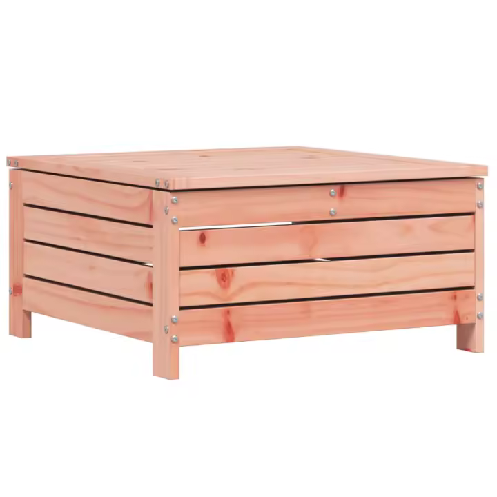 vidaXL Taburete de jardín madera maciza Douglas 62x63,5x32 cm - 1