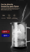 Tetera De Café Fransés En Acero Inoxidable Con Vidrio Y Filtro Multifuncional Para El Hogar Accesorios De Café Con Palanca Manual - details 5
