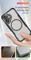Funda magnética de fibra de carbono TPU + PC para iPhone 16 Pro Max Plus iPhone 16 Pro Max 5G, cubierta de teléfono con lente de aleación a prueba de Golpes - details 2