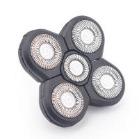 Cabeza De Aparato De Barba Y Pelo Eléctrico Reemplazable 5D Cincos Cortadores Flotantes Acero Inoxidable Impermeable Para Rostro - details 2