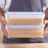 Caja De Almacenamiento De Pan De Plástico Tapa Airtight Contenedor De Alimentos Organizador De Cocina Para Panecillos Y Sandwiches - details 5