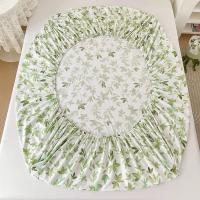 Juego De Sábanas Elásticas MissDeer Para Cama Doble Con Estampado De Flores Sin Fundas De Almohada Tamaño Single Queen King Cubierta De Cama 100% Poliéster - details 22