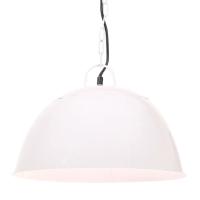 vidaXL Lámpara colgante vintage 25 W blanca redonda 41 cm E27 - details 0