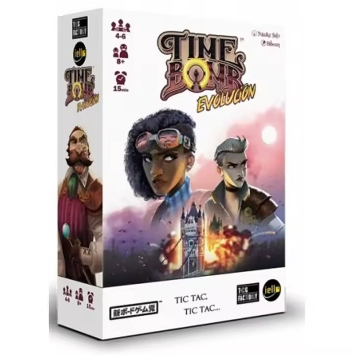 Time Bomb Evolucion, juego de mesa rápido, para grupos pequeños, juego de mesa pequeño  Familiar Español  juego de mesa - 1