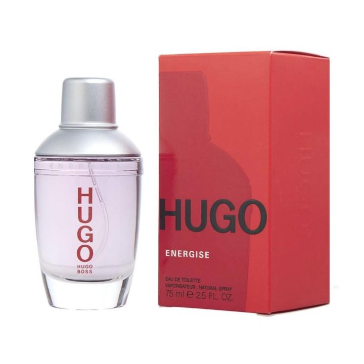 Hugo Boss - Hugo Energise Eau de Toilette 75 Ml. | Colonia hombre. Inyección de Energía Urbana, Frescura Especiada y… — oferta en Miravia