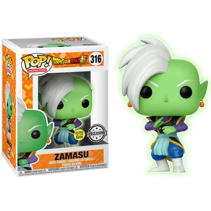 Funko Pop! Dragon Ball -  Zamasu (GitD) Exclusivo, 26634, Nº316 - 1