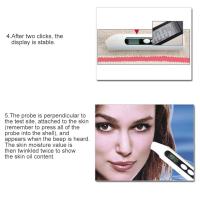 Detector De Humedad Para La Piel Analizador Digital LCD De Aceite Facial Rango 0~99.9% Herramienta De Monitorización Para Cuidado De La Piel - details 4