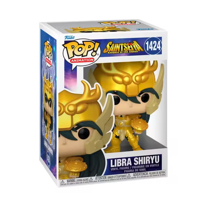 Funko Figura De Animación Shiryu De Libra Dorado Saint Seiya Pop! 9 Cm - 1