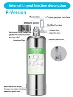 Kit De Generador De CO2 Para Acuario ZRDR Sistema De Generación De Dióxido De Carbono Para Tanque De Peces Y Plantas Acuáticas Material De Acero Inoxidable Y Aluminio - details 11