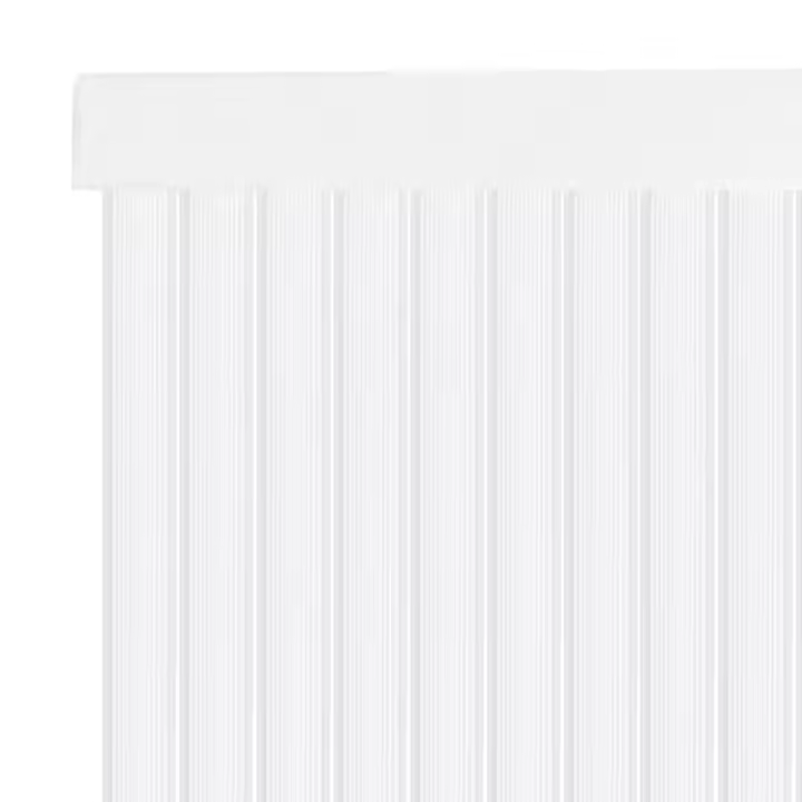 YUNIK HOME- Cortinas para Interior o Exterior Anti insectos 90x210 cm de PVC con Barra de Aluminio, Anti Moscas e Insectos. Ideal para Porche, Cocina y terraza. Fácil Instalación. - 1