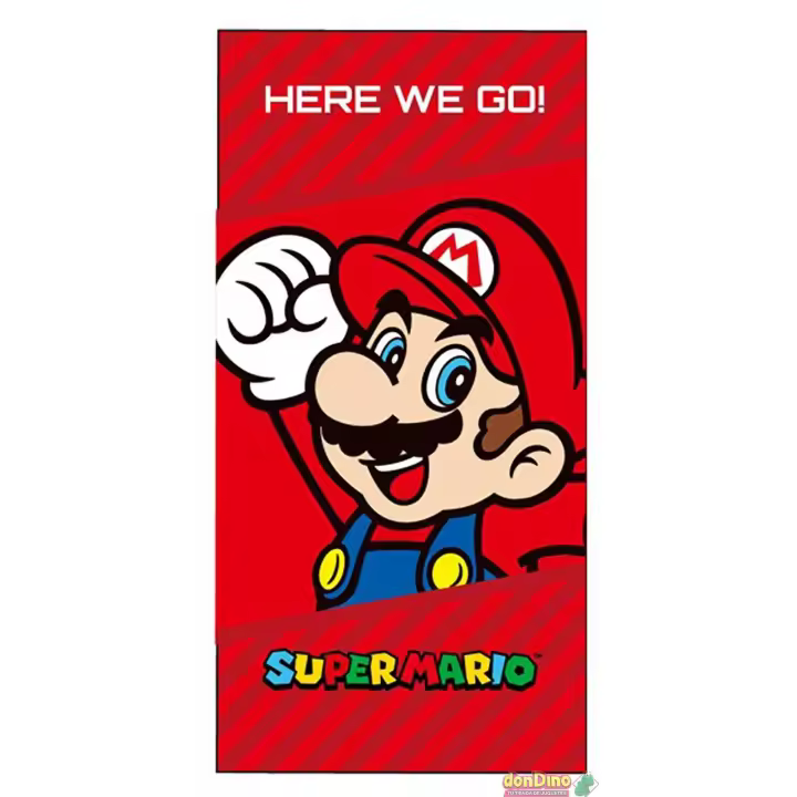 Toalla Microfibra Super Mario 70x140cm - 1