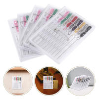 Caja De Costura Mini Portátil Para Viajes Y Dormitorios Estudiantes Multicolor Con Herramientas De Costura Y Botones - details 2