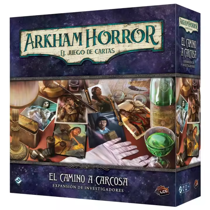 AH LCG: El camino a Carcosa exp. investigadores Fantasy Flight Games Arkham Horror LCG - 1
