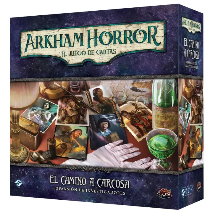 AH LCG: El camino a Carcosa exp. investigadores Fantasy Flight Games Arkham Horror LCG - 1