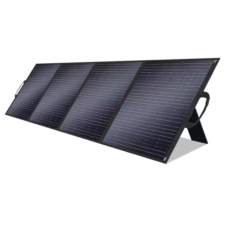 Panel Solar Portátil Plegable TALLPOWER TP200 200W, Cargador Solar de Alta Eficiencia con Paneles ETFE, 24% de Eficiencia de Conversión Energética, Salida Máxima de 200W, Voltaje Estable de 18V, Ideal para Aventura y Energía de Respaldo - 1