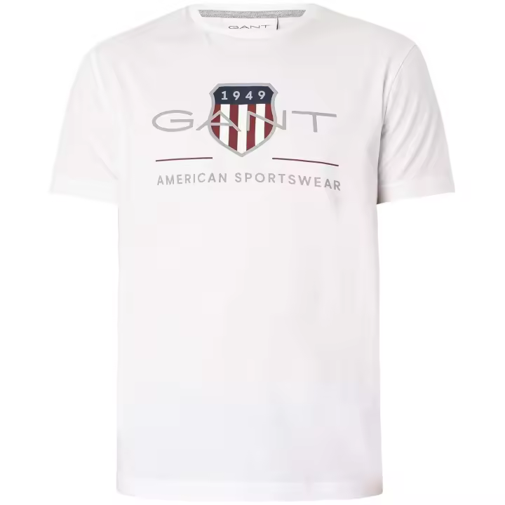 Camiseta Gant Reg Archive Shield Ss T-Shirt - 1