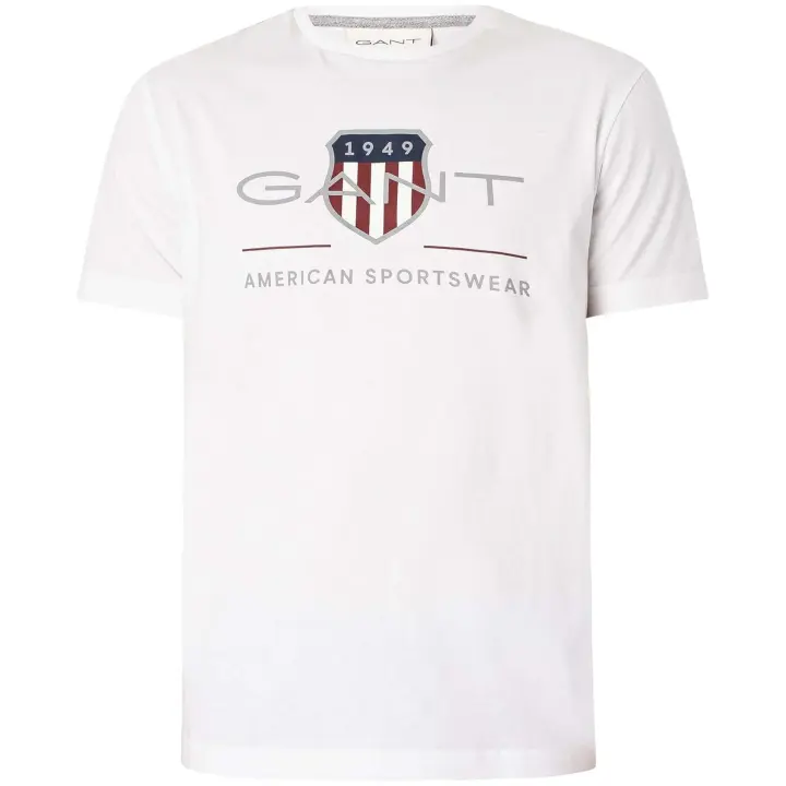 Camiseta Gant Reg Archive Shield Ss T-Shirt - 1