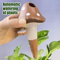 4Pcs Autónomo Riega Plantas Cerámica Portátil Espigas De Sombrilla Self-Watering Pequeño Globos De Riego Terracota Dispositivo De Jardín - details 6
