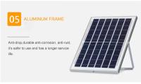 Lámpara Solar LED Super Brillante 100W 200W 300W 400W IP67 Impermeable Exterior Farol De Inundación Para Jardín Luz De Calle Moderna - details 8