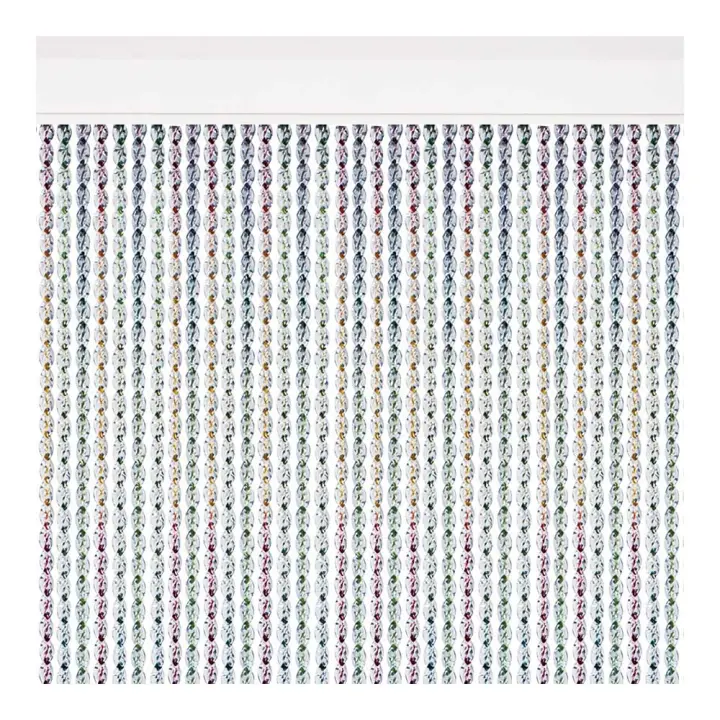 Cortina para puerta modelo "cantabria" multicolor 90x210cm m61671 acudam - 1