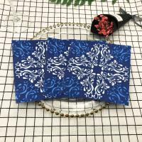 20pcs Colorful Printed Papel De Servilleta Cuadrada Azul Flor Creativa Tamaño 33x33cm Doble Capa Para Bodas Fiestas Restaurante - details 5
