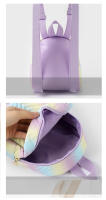 Mochila Pequeña Colorida Con Hilo Ajustable Y Manija Suave Cierre De Cremallera Dibujos Animados Lindos Para Comunicación Diaria - details 3
