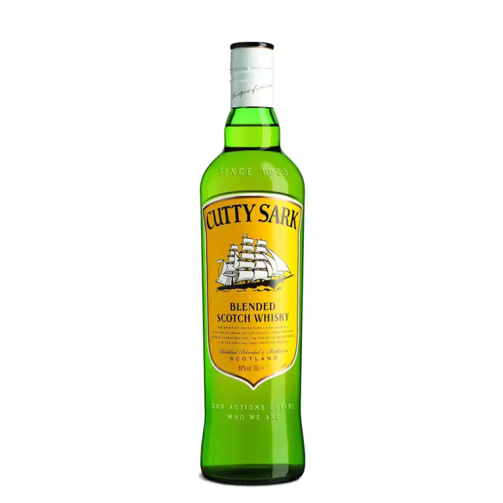 Whisky Cutty Sark - Botella 70 CL - Escocés Blended - 40% - 1
