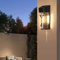 Luces Solares Para Exterior Jardín Balcón Hogar Sensor Impermeables Para Escaleras Valla Calle Super Brillantes Luz De Pared - details 5