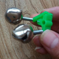 10pcs Clip De Campana De Pescar Durable Y Sensible Con Doble Campana Compacto Y Portátil Para Buoy De Pesca Material Compuesto - details 1