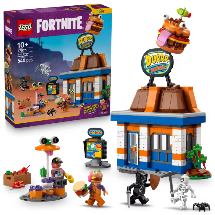 RESTAURANTE HAMBURRRGUESA - LEGO FORTNITE 77076 - 1