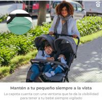 Asalvo Silla de Paseo Doble  Henry, Liviana y Maniobrable para Paseos con Dos Pequeños - details 1