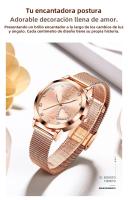 Reloj De Pulsera De Cuarzo OLEVS 5189 Para Mujer Versátil Y De Moda Con Dial De Diamante Resistente Al Agua De Acero Inoxidable Elegante - details 12