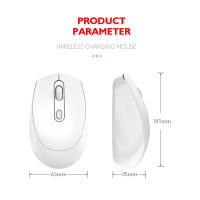 Ratón Inalámbrico Recargable Bluetooth 2.4G Con USB RGB 1600DPI Para Computadora Y Laptop Ratón Silencioso Para PC Con 4 Botones Y Medidor De Movimiento Opto-eletrónico - details 15
