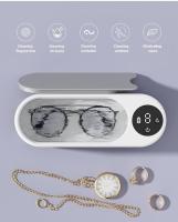 Limpiadores ultrasónicos, limpiador ultrasónico profesional de joyas con luz azul, limpiador portátil para salón de manicura, gafas, relojes, anillos - details 2