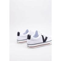 victoria 1065164 TRIBU LONA CONTRASTE   Deportivas Planas Unisex Blanco - details 2