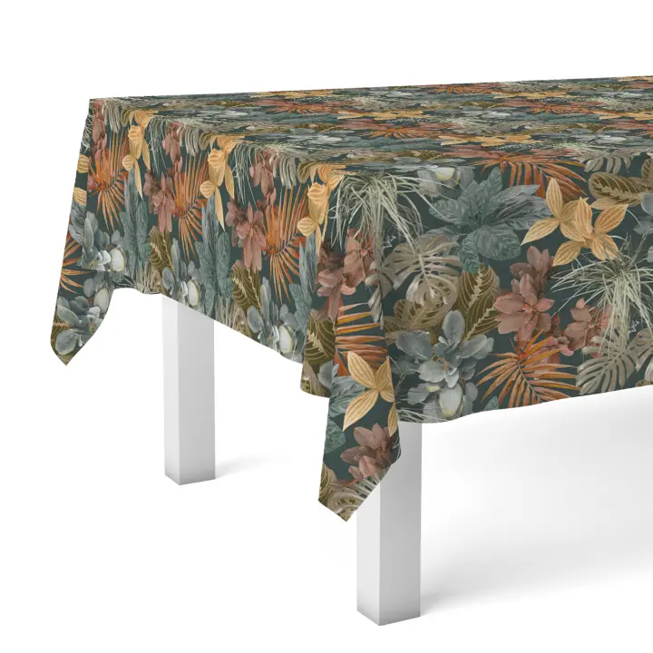 Mantel Hule Tes Valentia Home | Estampado Antimanchas | Repelente de Agua | Protección Mesa | Varios Tamaños - 1