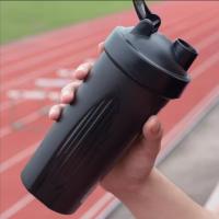 Botella De Proteína 600ML 20Oz Plástico Portátil Para Deportistas Y Enthusiasts De La Fitness Resistente a Fugas Cacerola Deportiva Para Adultos - details 2
