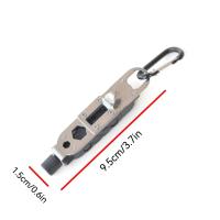 Juego De Herramientas Multifuncionales En El Bolsillo Con Luz LED 6-en-1 Hi-Spec Herramienta De Destornillador Para Uso Doméstico Y Manual - details 0