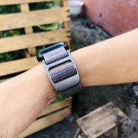 Correa De Nylon Para Apple Watch Ultra 49mm 45mm 44mm Sport Transpirable Compatible Con iWatch 8 7 6 5 4 SE 42mm 41mm 40mm - details 2