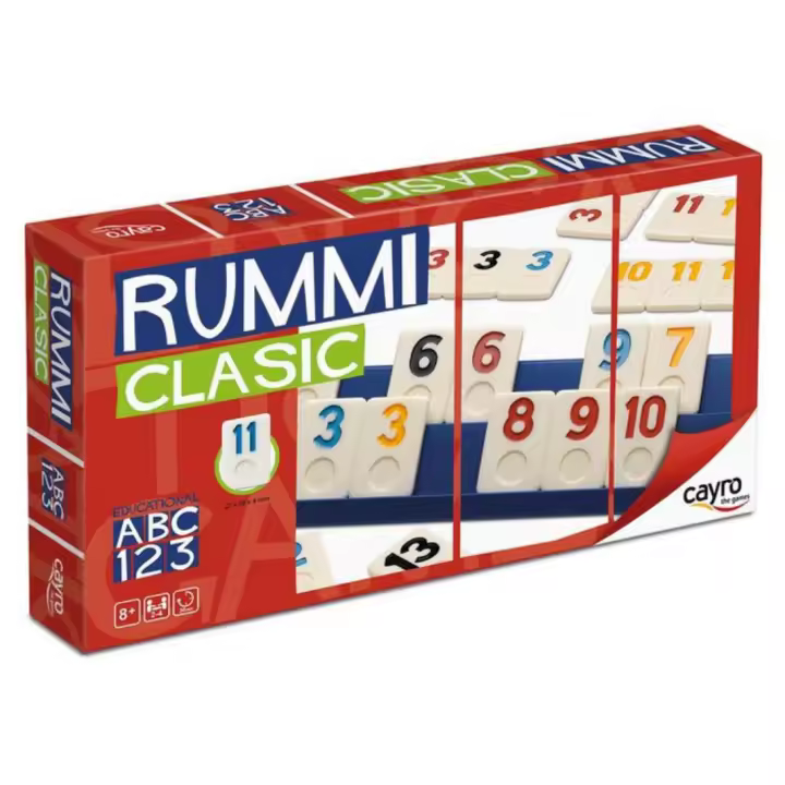 Cayro - RUMMICLASIC Juego de Mesa Clásico para 4 Jugadores - 1