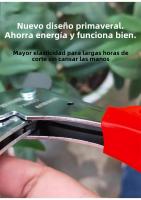 Tijeras De Poda Para Jardín Powerful Grape Especial Para Ramas Gruesas Y Árboles Frutales Podadoras De Acero Inoxidable Manija Plástica Herramienta De Poda De Bonsái - details 15