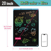 Tablet De Dibujo Electrónica Para Niños 16/20 Pulgadas Pantalla Colorida Con Pantalla De Dibujo Gráfico Digital Juguete Educativo Para Escuela Y Hogar - details 6