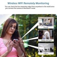 Cámara De Seguridad Inalámbrica HD 1080P Mini Con Visión Nocturna Para Supervisión Doméstica Y Monitoreo De Bebés Grabadora De Audio Y Video IP - details 3