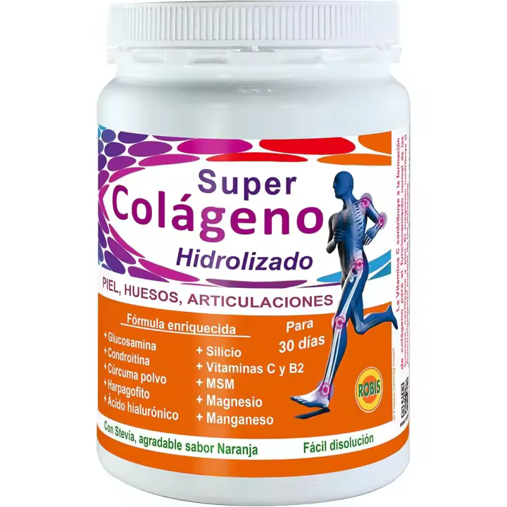 Robis Super Colágeno Hidrolizado, 300 gramos - Ayuda articulaciones, músculos y dolores reumáticos - 1
