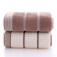 Engrosada toalla de algodón tejido liso, que se utiliza para lavarse la cara, bañarse, limpiarse el pelo, toalla de algodón absorbente suave cara, los hombres y las mujeres del hogar estudiantes de uso diario - details 0