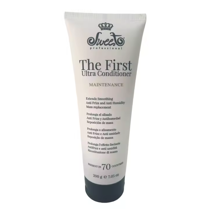 Acondicionador Ultra The First Sweet, repara el cabello y prolonga los tartamientos de alisado. - 1