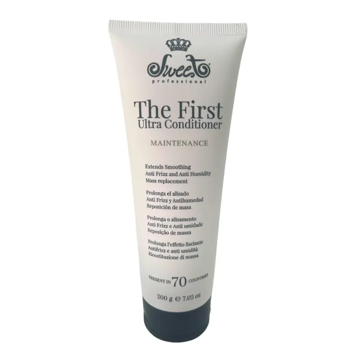 Acondicionador Ultra The First Sweet, repara el cabello y prolonga los tartamientos de alisado. - 1